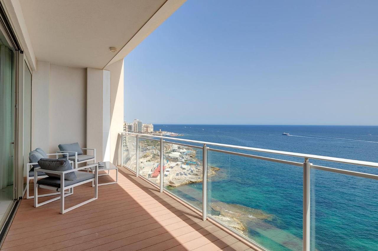 Super Luxury Apartment In Tigne Point, Amazing Sea Views Sliema Eksteriør billede